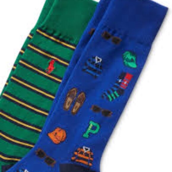 Printed Crew Socks - Picture 4 of 4